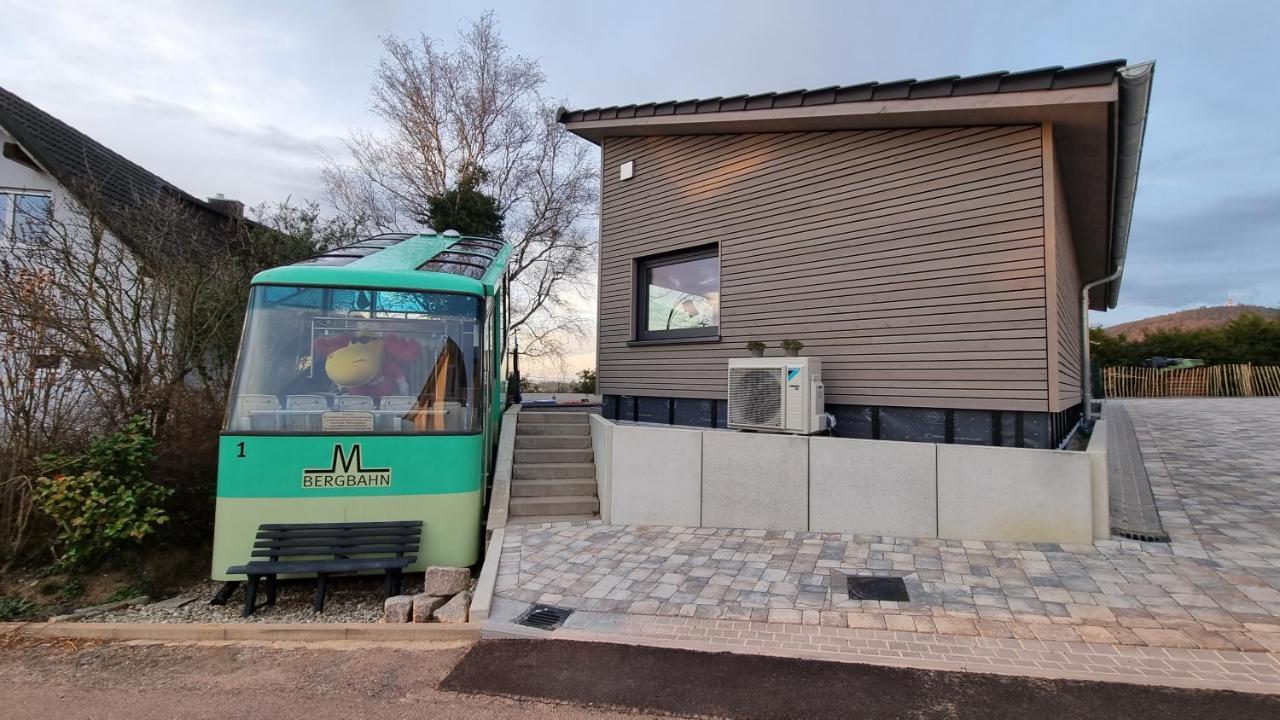 Exklusives Holzhaus Mit Bergbahn - Baden-Baden Im Schwarzwald Villa ภายนอก รูปภาพ