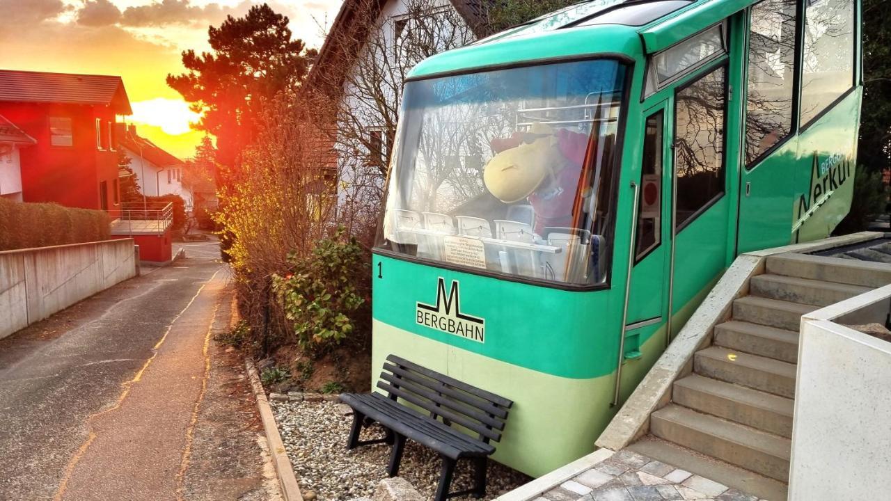 Exklusives Holzhaus Mit Bergbahn - Baden-Baden Im Schwarzwald Villa ภายนอก รูปภาพ