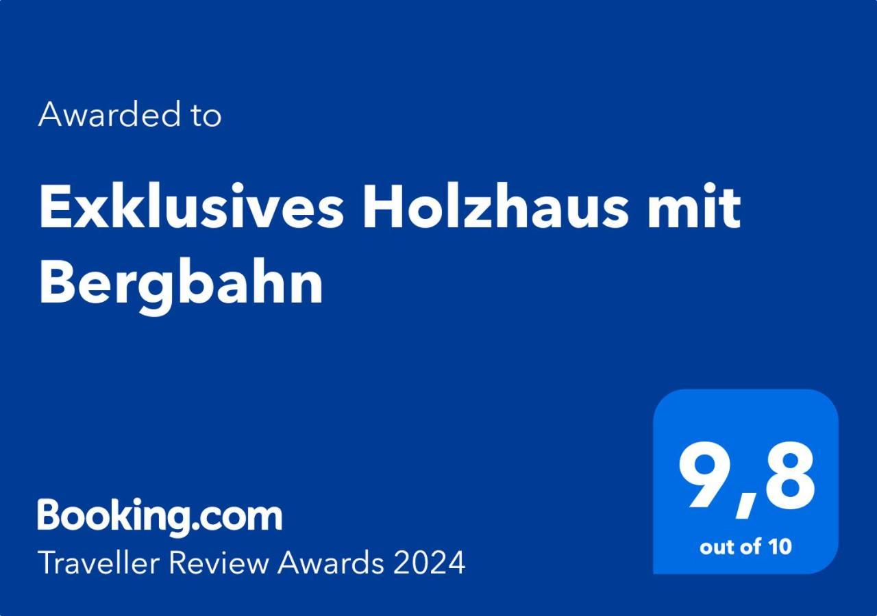 Exklusives Holzhaus Mit Bergbahn - Baden-Baden Im Schwarzwald Villa ภายนอก รูปภาพ